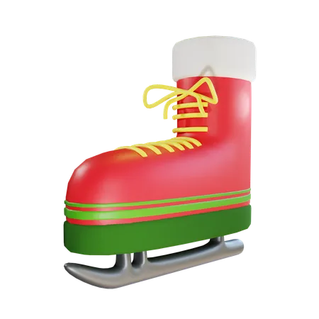 Patinage sur glace  3D Icon