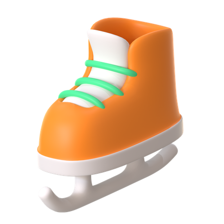 Patinage sur glace  3D Icon