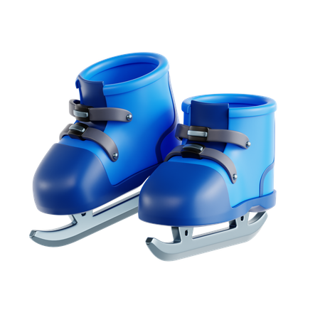 Patinage sur glace  3D Icon