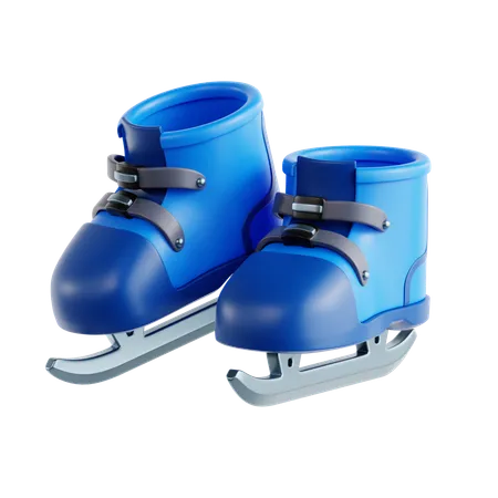 Patinage sur glace  3D Icon