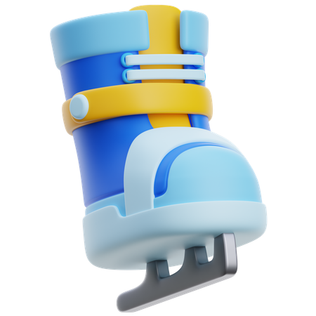 Patinar sobre hielo  3D Icon