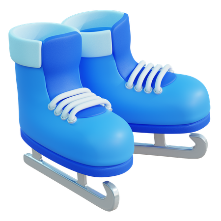 Patines  3D Icon