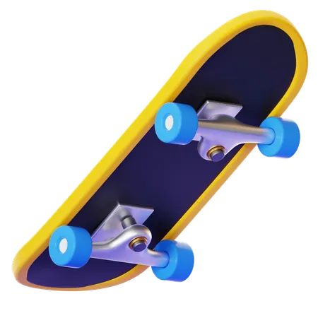 Patineta  3D Icon