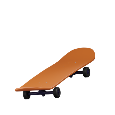 Patineta  3D Icon