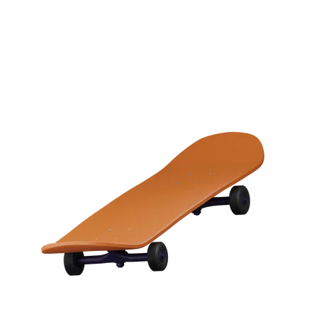 Patineta  3D Icon