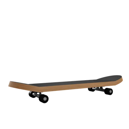 Patineta  3D Icon