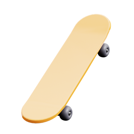 Patineta  3D Icon