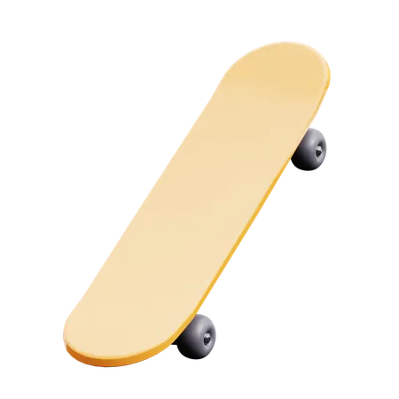 Patineta  3D Icon