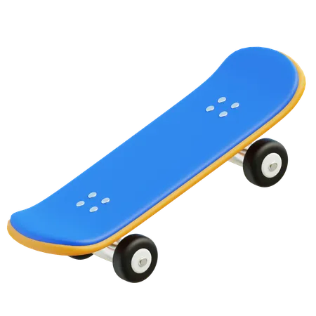 Patineta  3D Icon