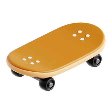 Patineta  3D Icon