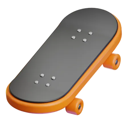 Patineta  3D Icon