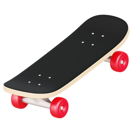 Patineta  3D Icon