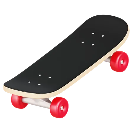 Patineta  3D Icon