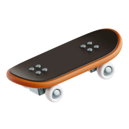 Patineta  3D Icon