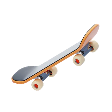 Patineta  3D Icon