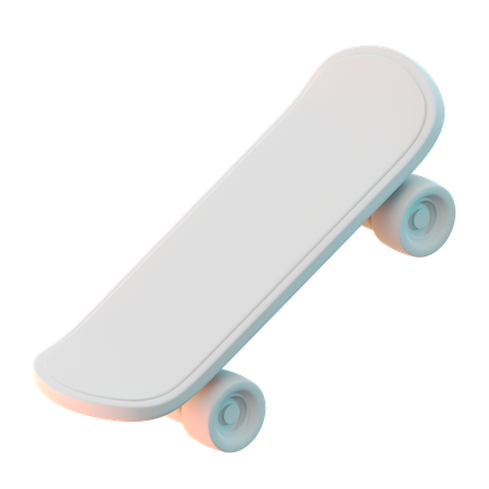 Patineta  3D Icon