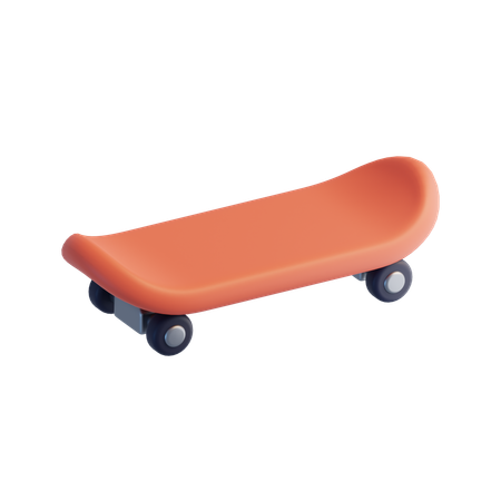 Patineta  3D Icon