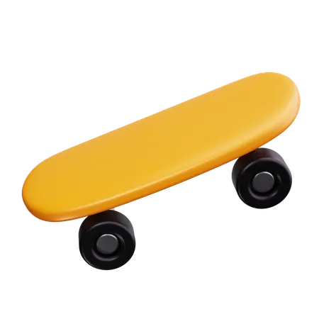 Patineta  3D Icon