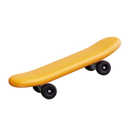 Patineta  3D Icon