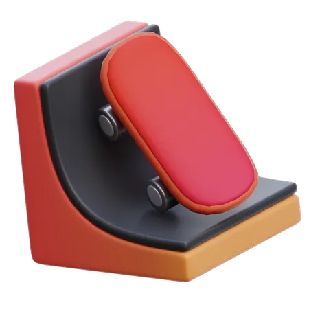 Patineta  3D Icon