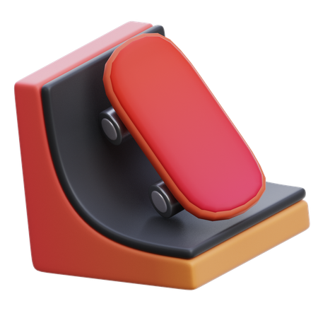 Patineta  3D Icon