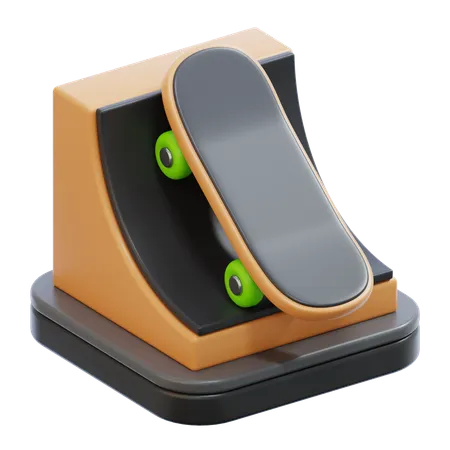 Patineta  3D Icon