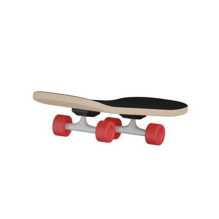 Patineta  3D Icon