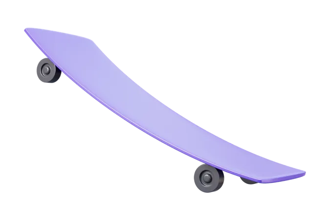 Patineta  3D Icon