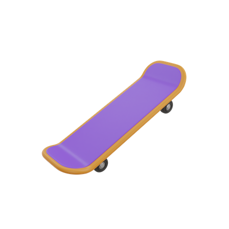 Patineta  3D Icon