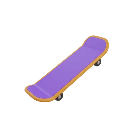 Patineta  3D Icon