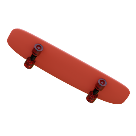 Patineta  3D Icon