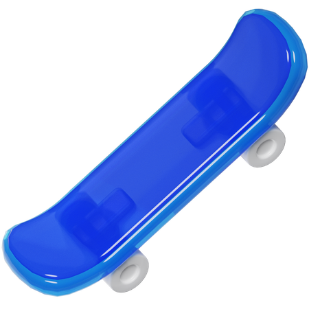 Patineta  3D Icon