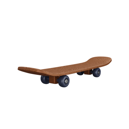 Patineta  3D Icon