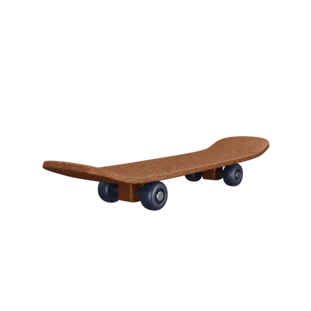 Patineta  3D Icon