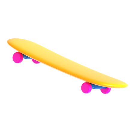 Patineta retro  3D Icon