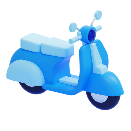 Scooter  3D Icon