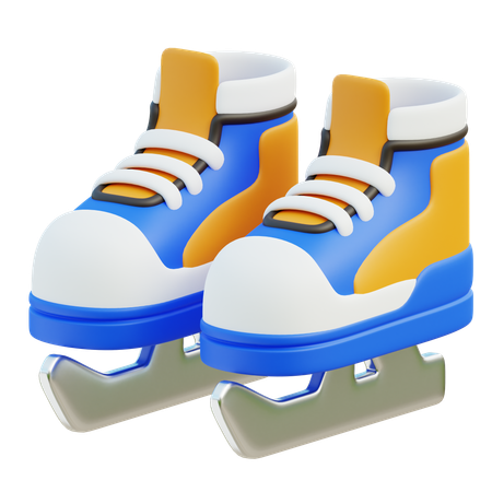 Patineur sur glace  3D Icon