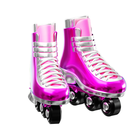 Patins  3D Icon