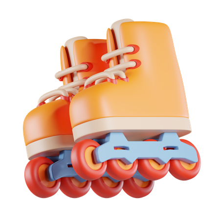 Patins  3D Icon