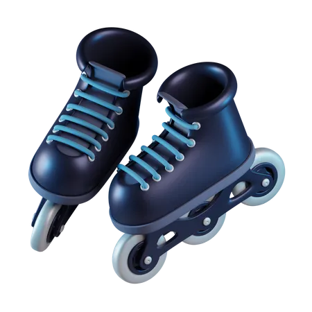 Patins  3D Icon