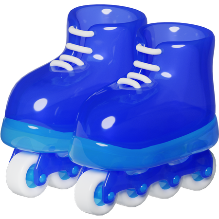 Patins  3D Icon