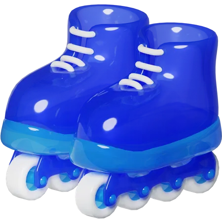 Patins  3D Icon