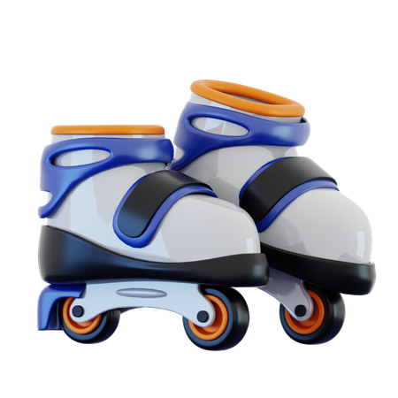 Patins à roulettes  3D Icon