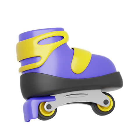 Patins à roulettes  3D Icon