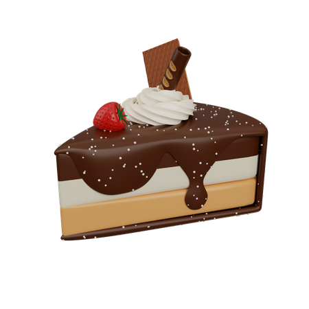 Pâtisserie au chocolat  3D Icon