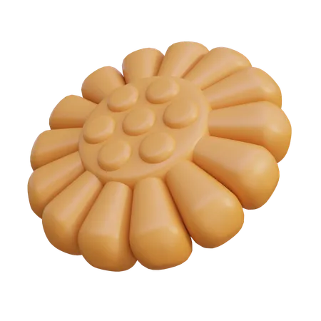 Pâtisserie coréenne au miel  3D Icon