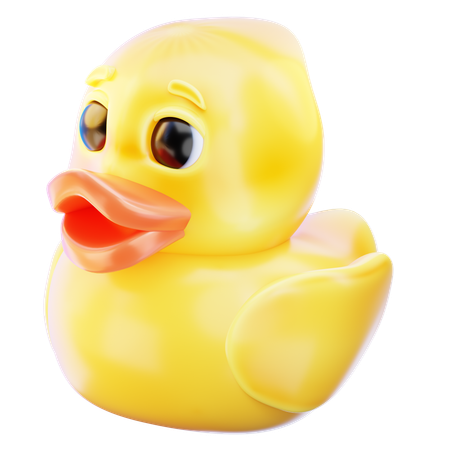 Juguete pato de goma  3D Icon
