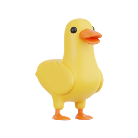 Pato  3D Icon