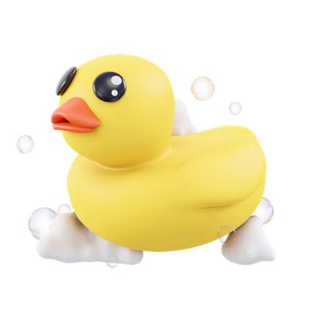 Pato de borracha  3D Icon