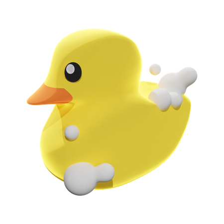 Pato de borracha  3D Icon